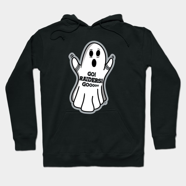 Ghost Las Vegas Raiders Hoodie by Rad Love